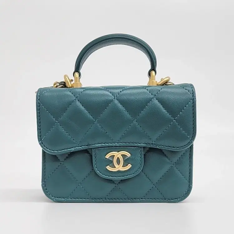 Chanel Lambskin Chain Flap Coin Purse-Hover-Image