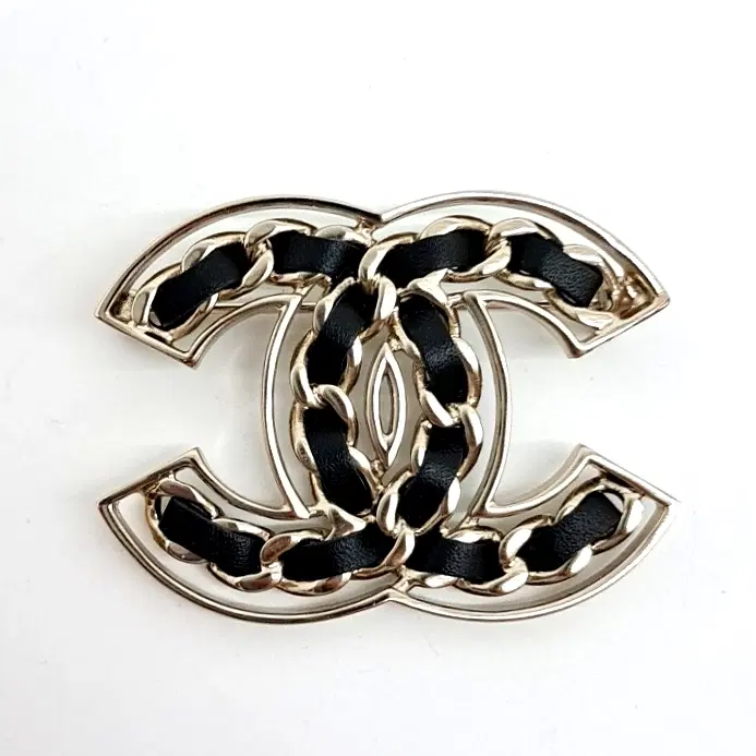 Chanel logo brooch AB0568