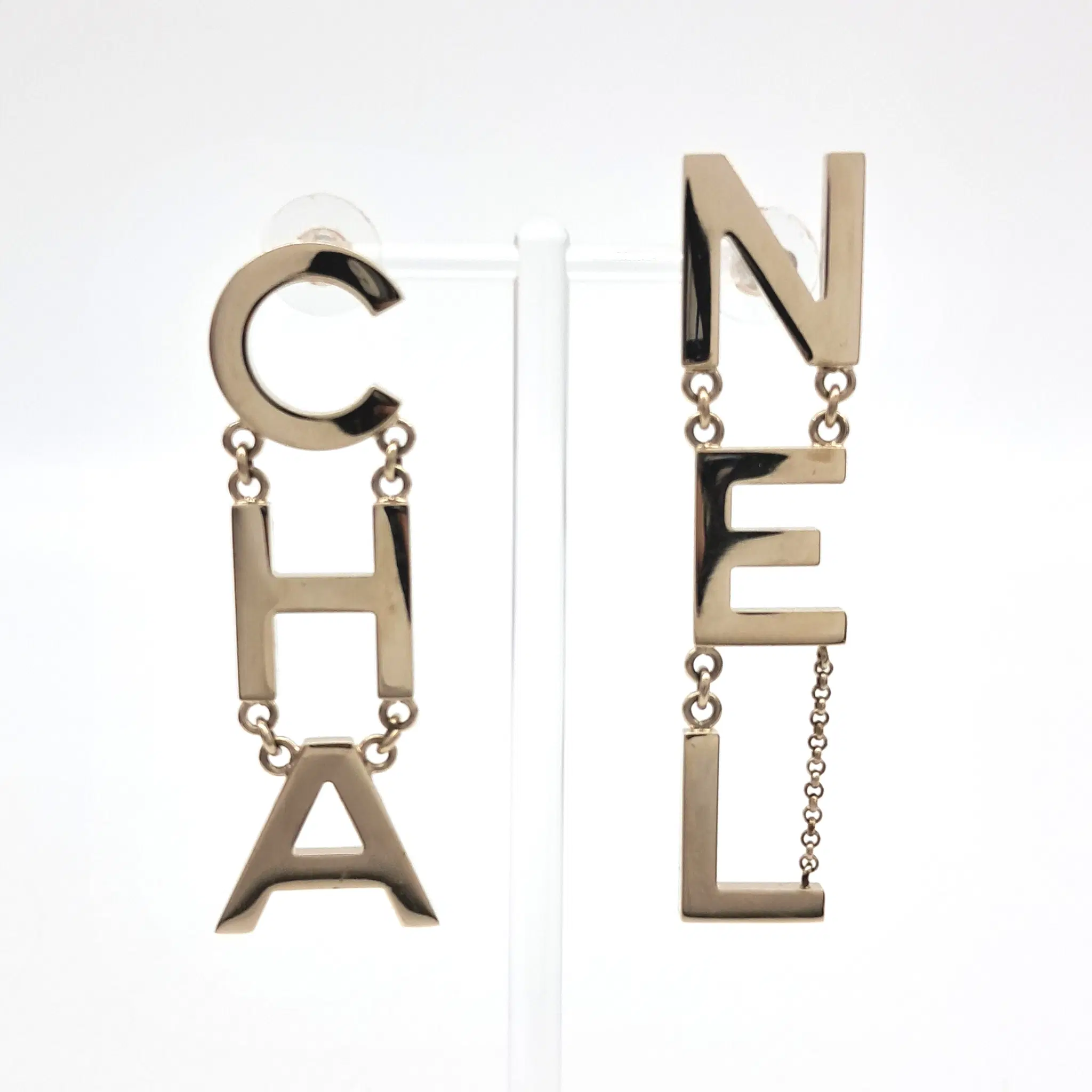 Chanel logo-embellished earrings