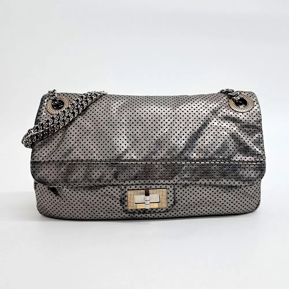 Chanel Metallic Purpo Flap Bag