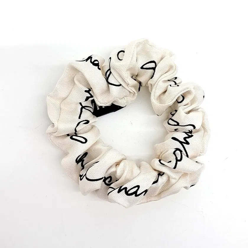Chanel silk hair scrunchie