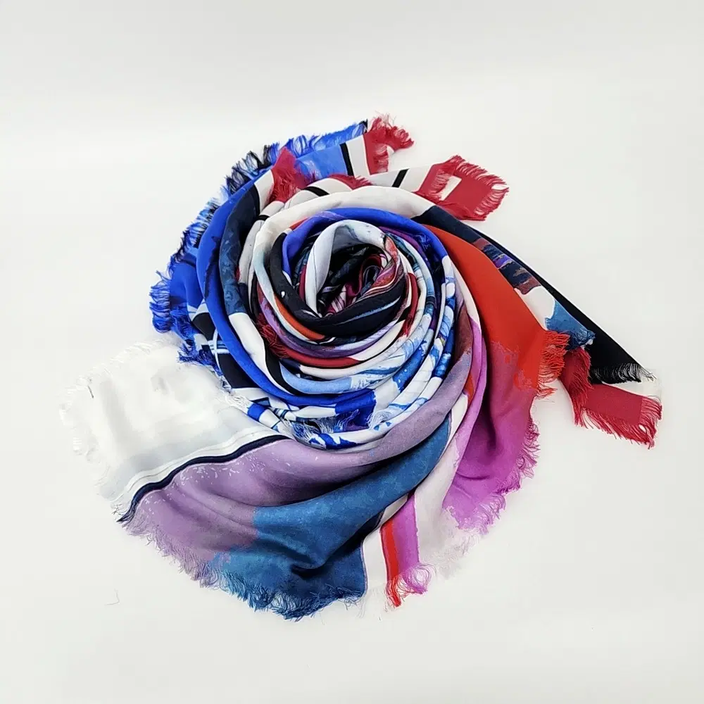 Chanel silk scarf
