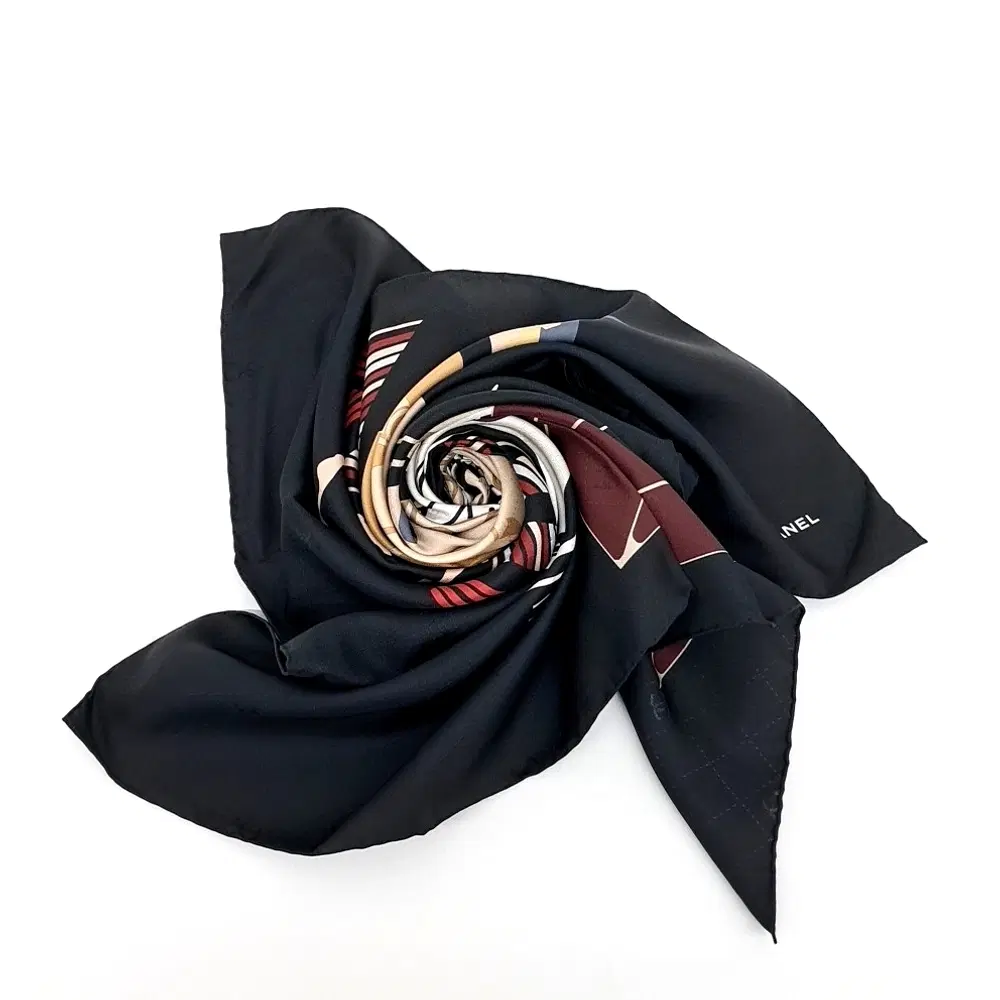 Chanel silk scarf
