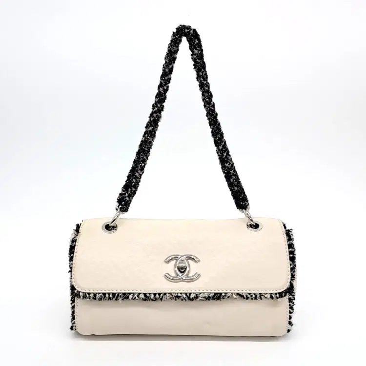 Chanel tweed chain shoulder bag-Hover-Image