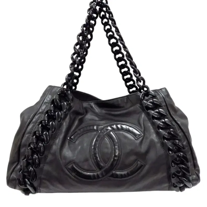 Chanel Black Modern Chain Hobo Bag
