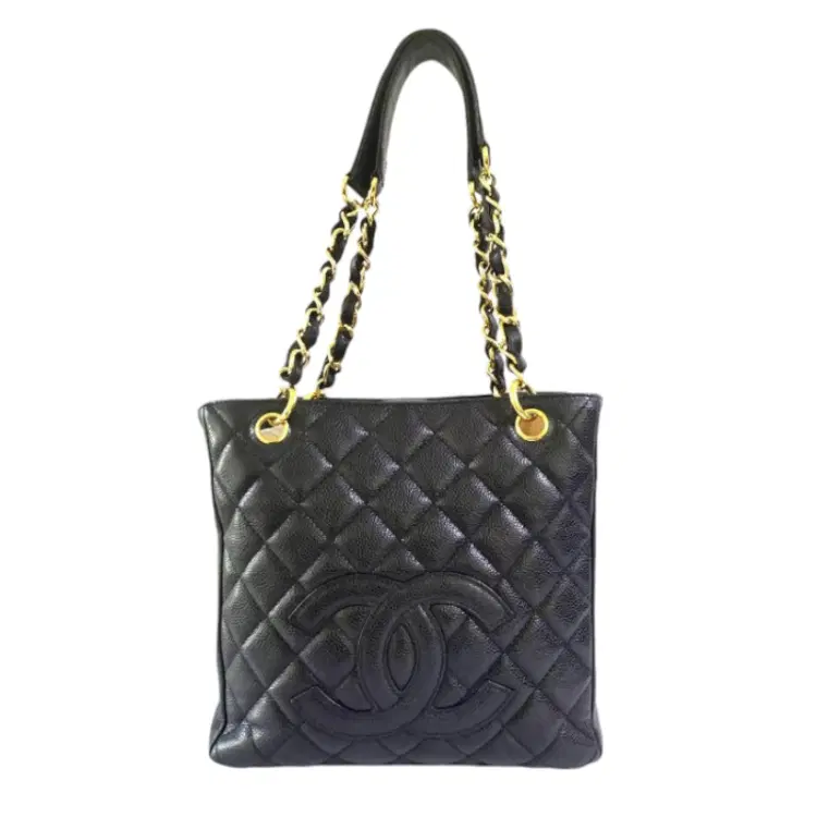 Chanel PST Tote Black Caviar-Hover-Image