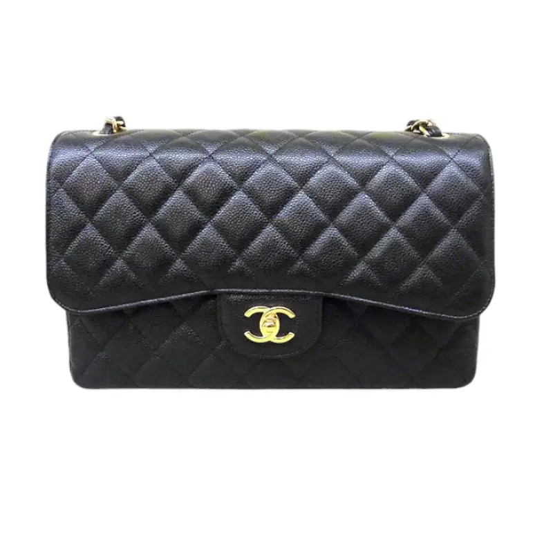 Chanel Black Caviar Jumbo Bag