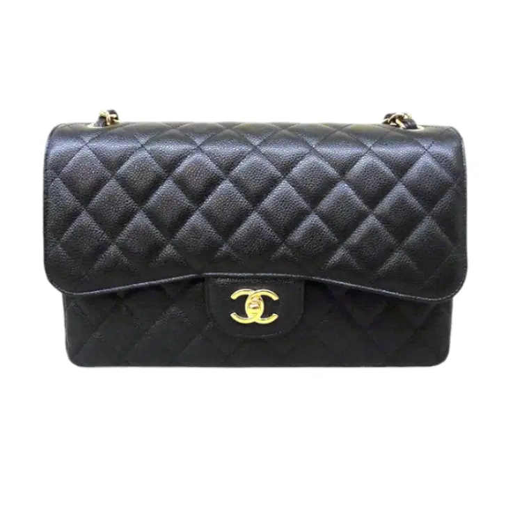 Chanel Black Caviar Jumbo Bag-Hover-Image