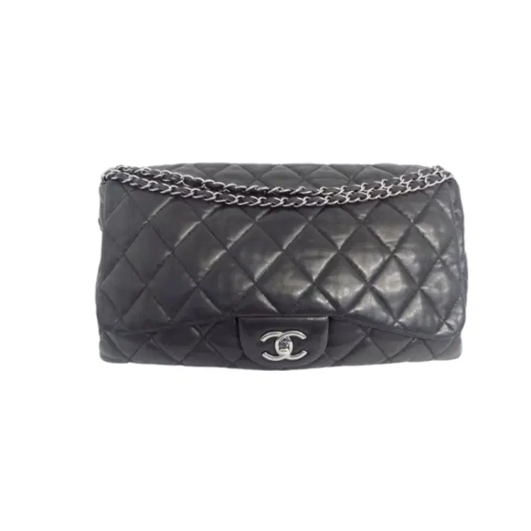 Chanel Lambskin 3 Accordion Maxi Flap Bag-Hover-Image