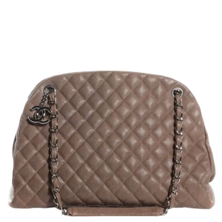 Chanel Caviar Quilted Large Just Mademoiselle Bowling Bag-Hover-Image