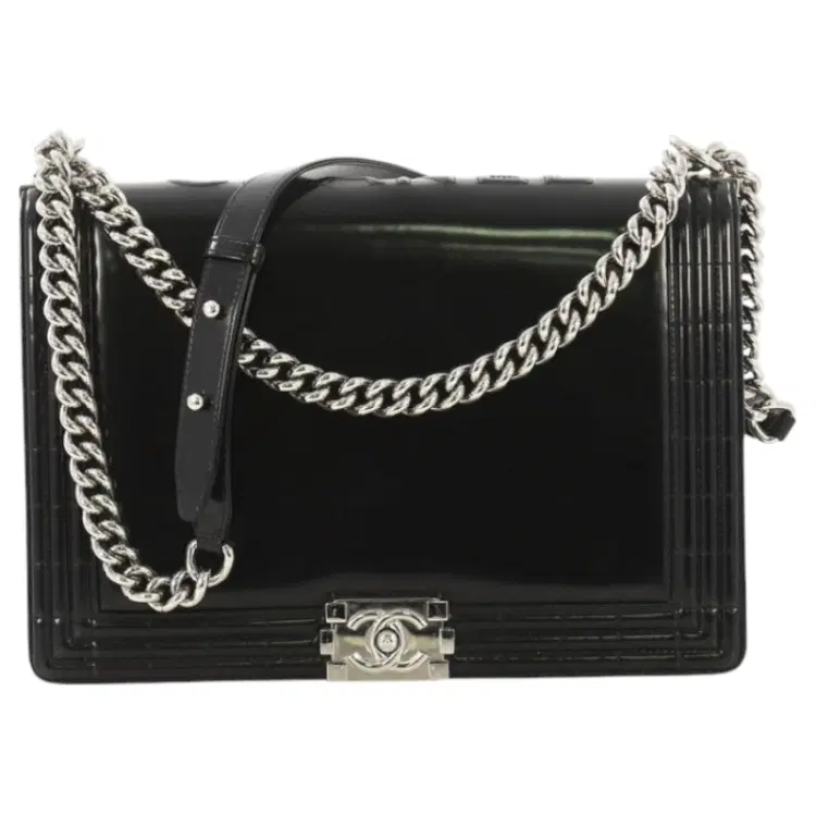 Chanel Boy Large Reverso Calfskin Bag-Hover-Image