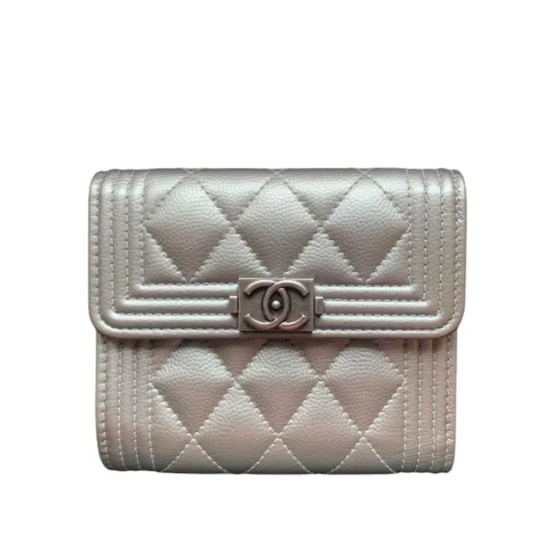 Chanel Boy Small Flap Compact Wallet