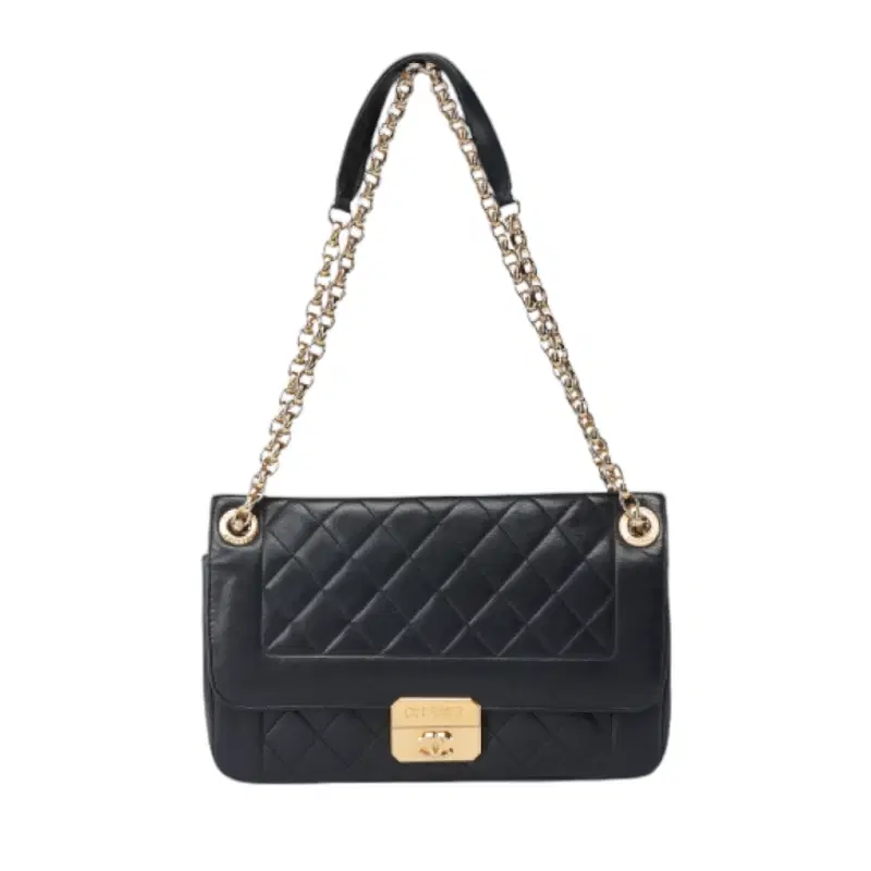 Chanel Quilted Lambskin Leather Chic With Me Flap Bag