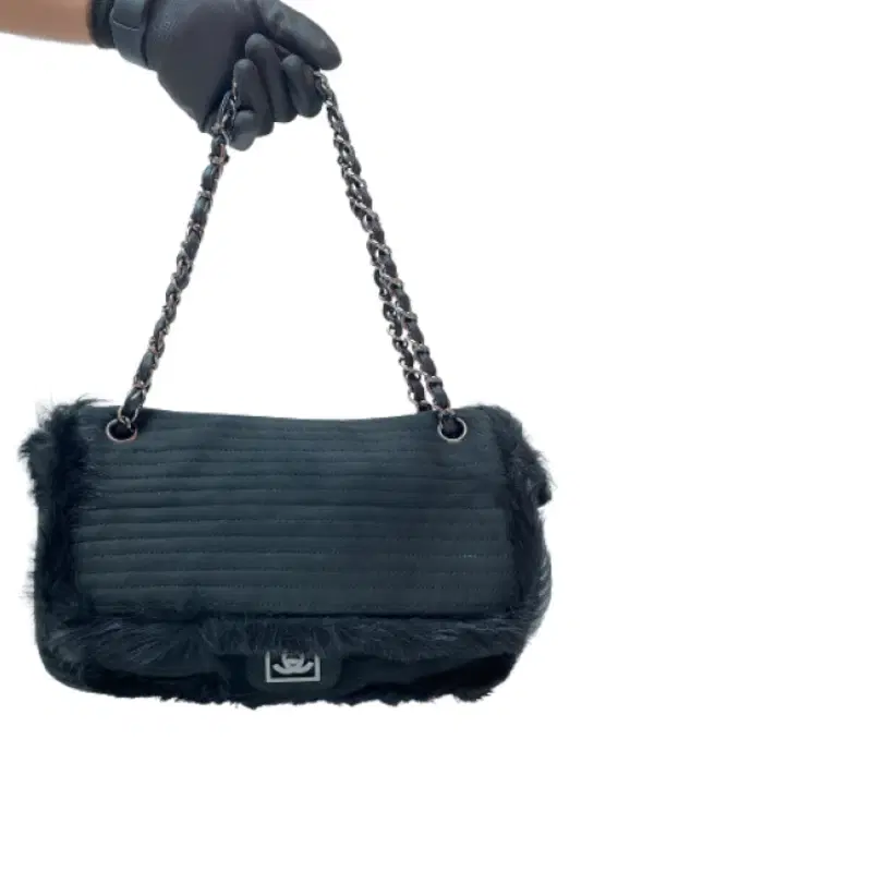 Chanel Timeless Black Chain Shoulder Bag