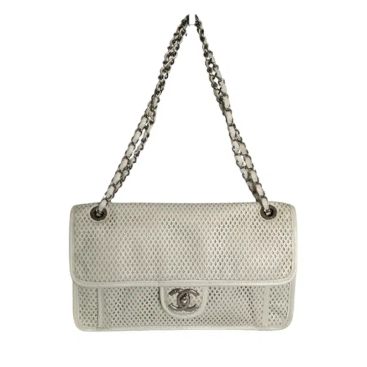 Chanel Up in the Air Classic Perforated Leather Flap Bag-Hover-Image
