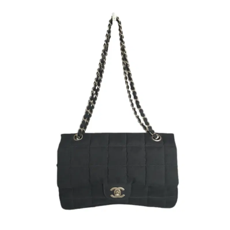 Chanel Chocolate Bar Quilted Flap Shoulder Bag
