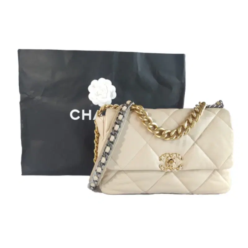 Chanel Quilted 19 Flap Handbag