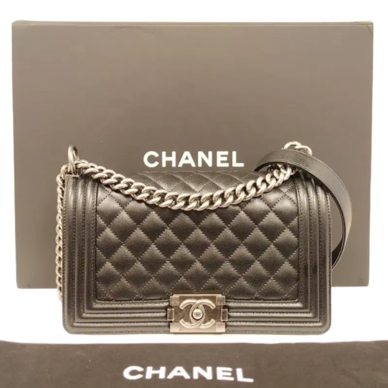 Chanel Boy Quilted Medium Flap Shoulder Bag