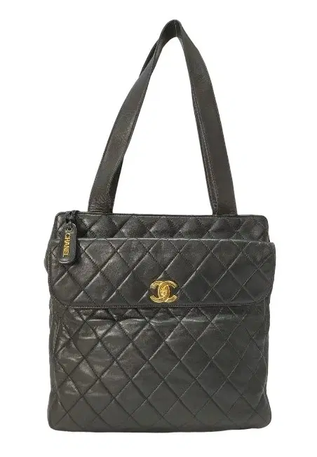 Chanel Quilted CC Shoulder Bag