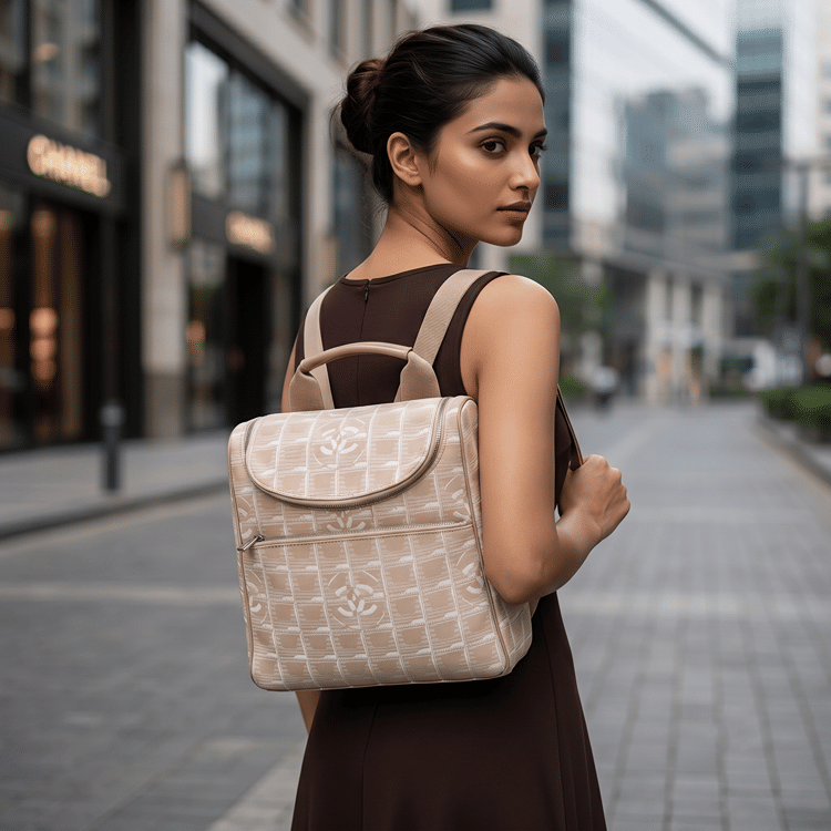 Chanel Travel Ligne Backpack-Hover-Image