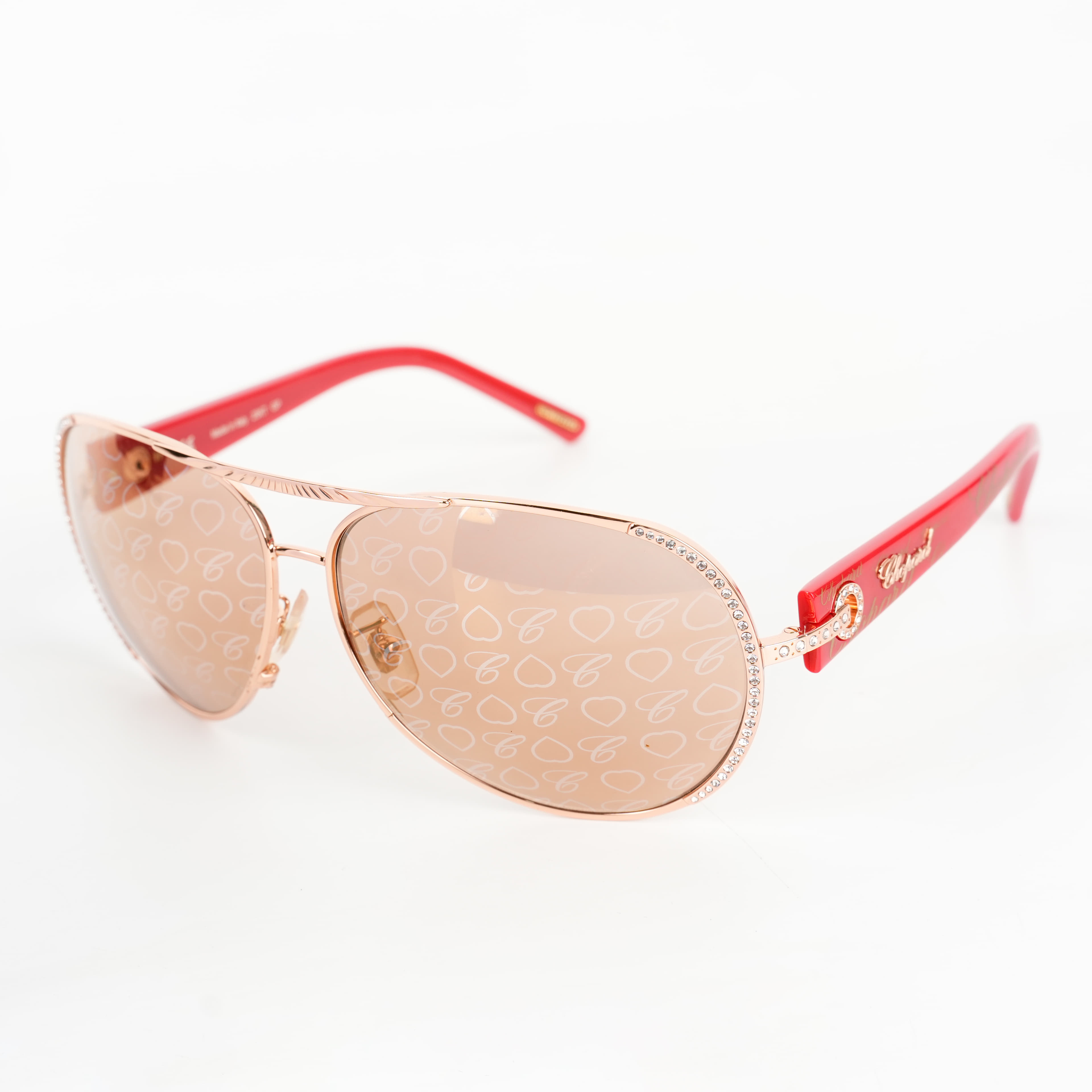 Chopard Rhinestone Sunglasses