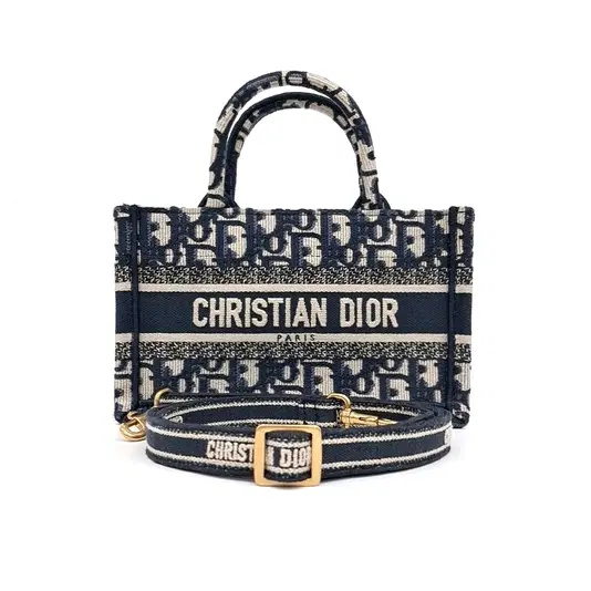 Christian Dior Book Tote Mini Shoulder Strap Bag-Hover-Image