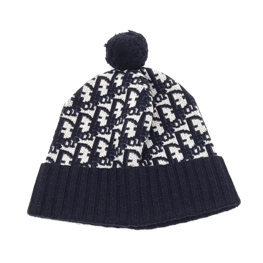 Christian Dior Oblique Cashmere Beanie