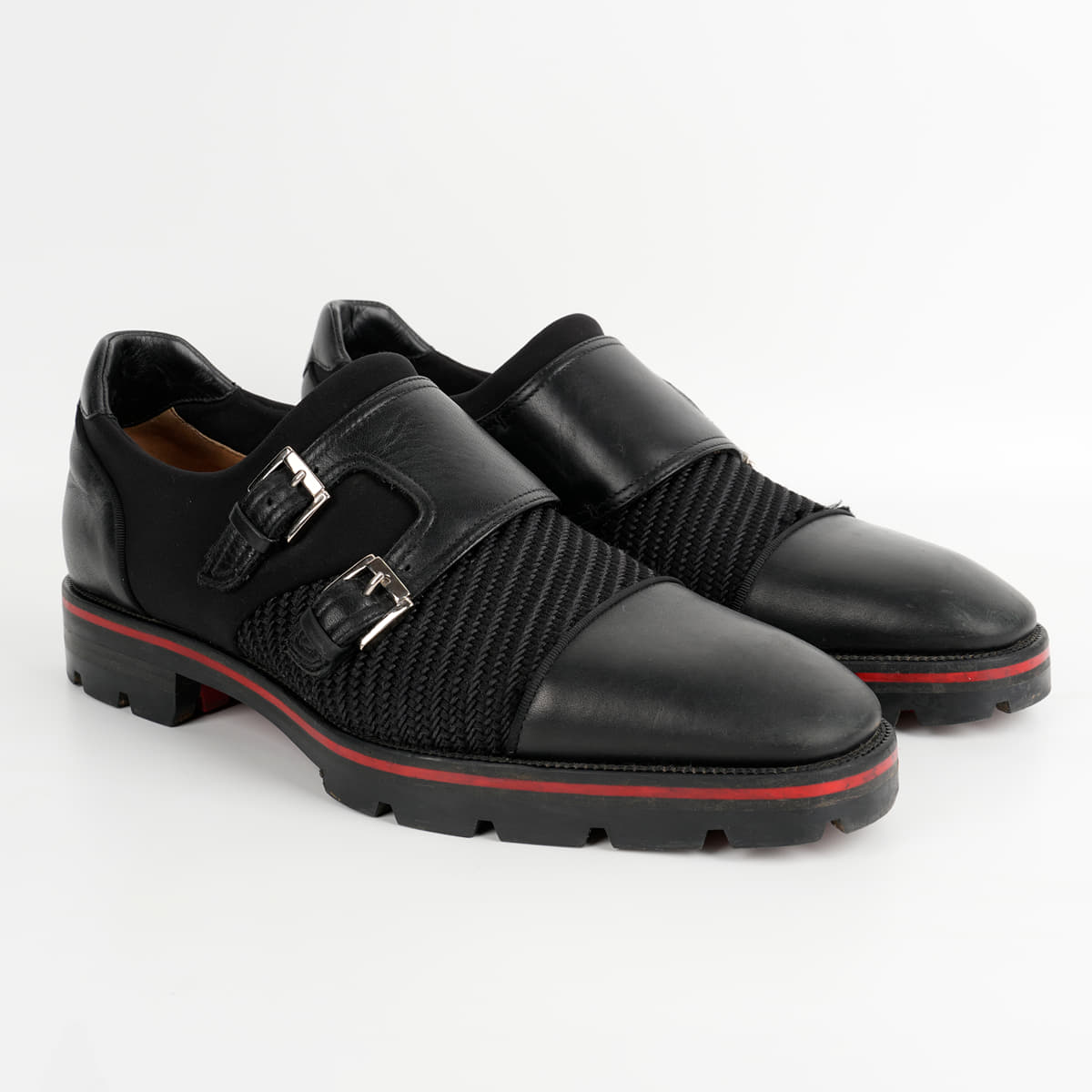 Selling Christian louboutin loafers 100% authentic $945 CHRISTIAN LOUBOUTIN - * DANDY LOVE* Black Suede Leather  main image 4
