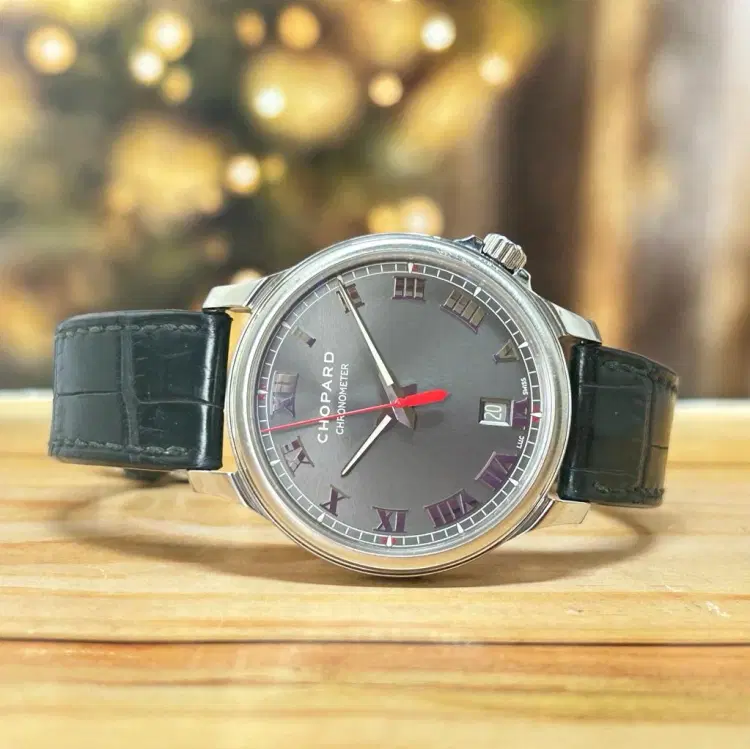 Chopard 1937 L.U.C Classic Limited Edition- Slate/Grey Dial Steel Automatic-Hover-Image