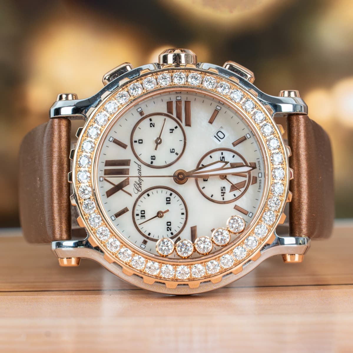 Chopard Happy Sport Chronograph Diamond Dial