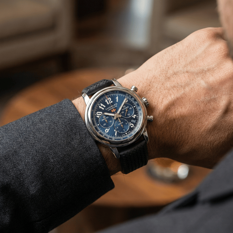 Chopard Mille Miglia 42 MM Blue Dial Automatic Mens Watch-Hover-Image