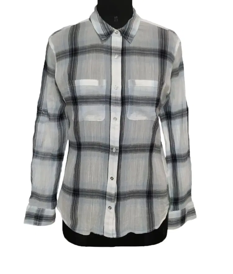Calvin Klein Plaid Flannel Shirt-Hover-Image