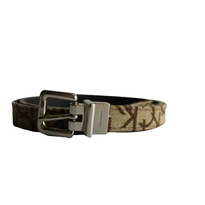 Calvin Klein Canvas Slim Monogram Belt | Luxepolis.com