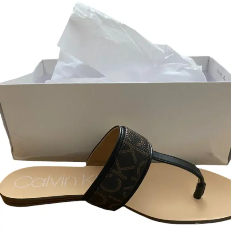 Calvin Klein Black Signature Sallie Flats-Hover-Image