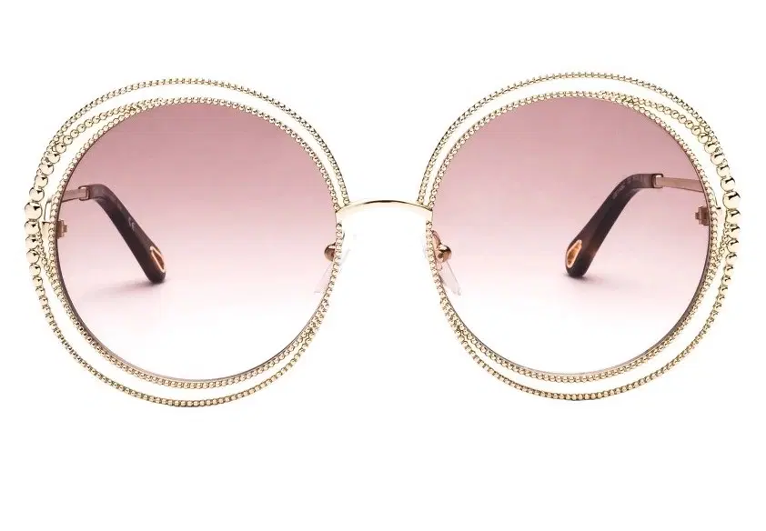 Chloe Carlina Chain Sunglasses