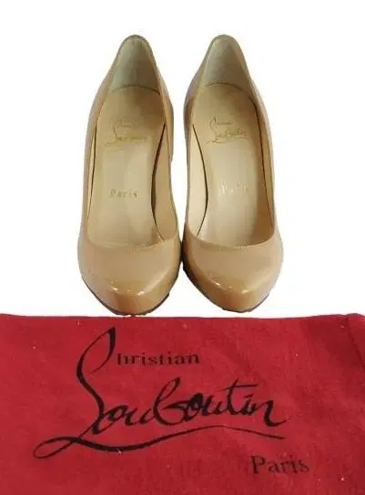 Christian Louboutin Patent Leather Wedges-Hover-Image