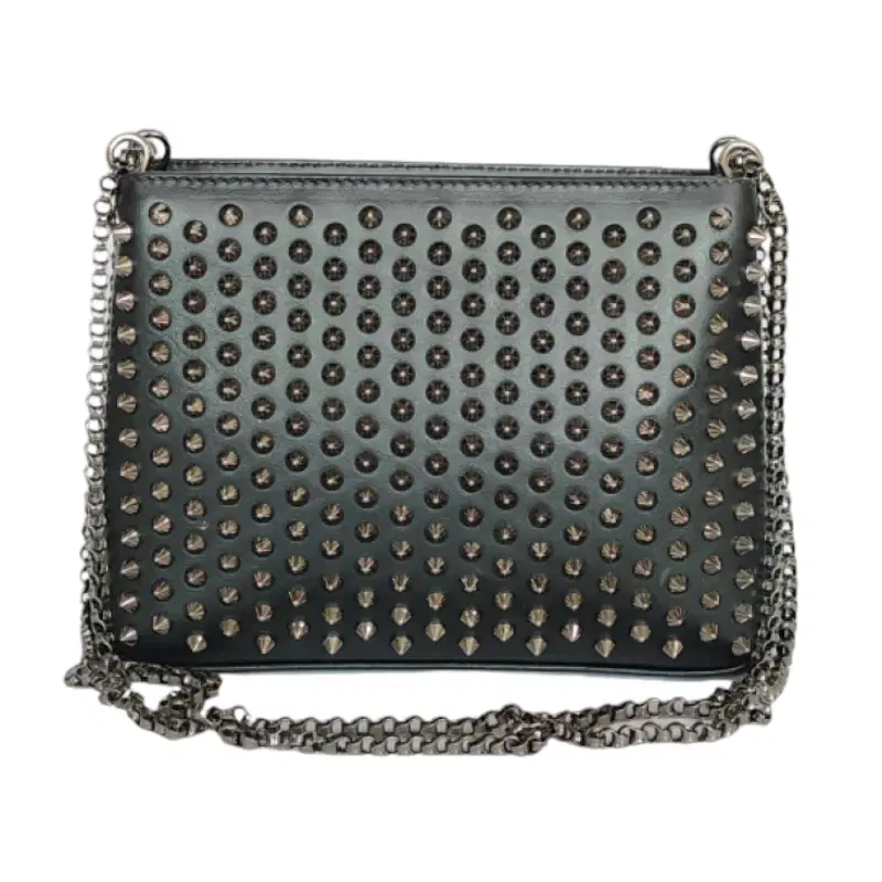 Christian Louboutin Triloubi Small Triple-gusset Spiked Shoulder Bag