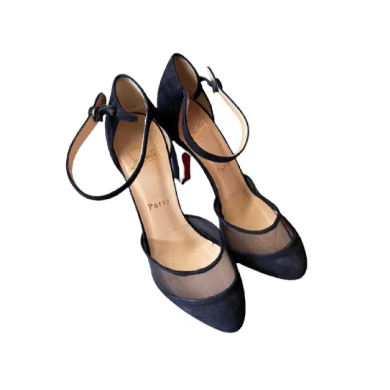 Christian Louboutin Suede Vicky Jane 120 Sandals