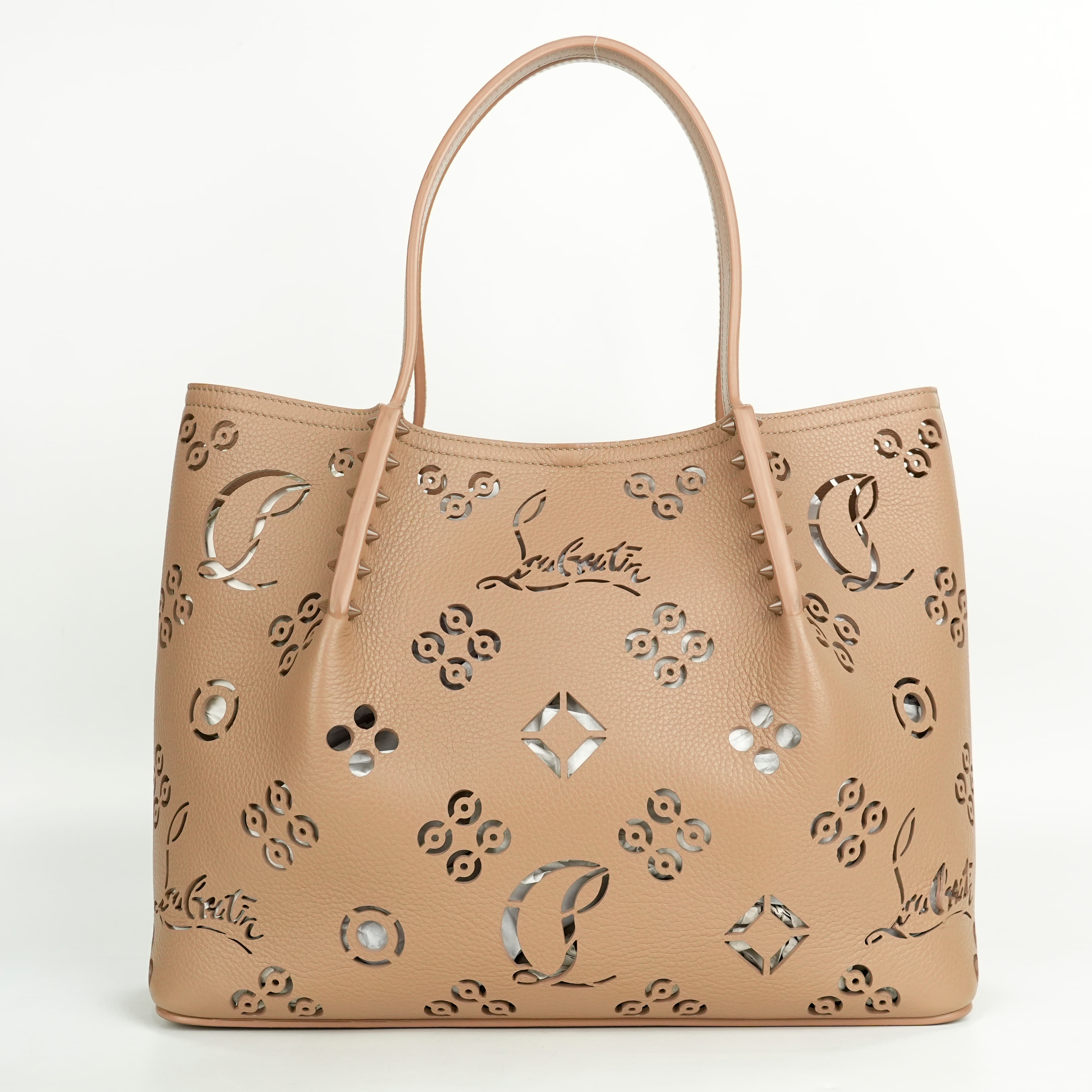Christian Louboutin Cabarock Loubinthesky Perforated Leather Tote