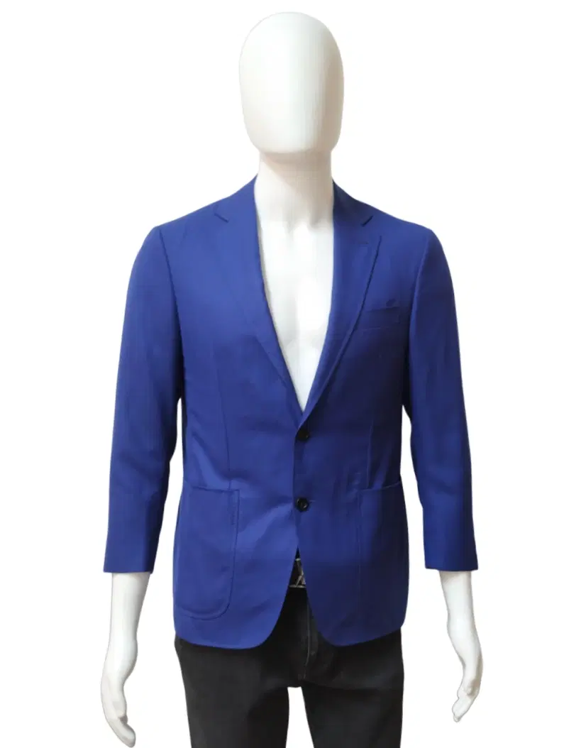 Canali Cotton-Blend Twill Suit Jacket