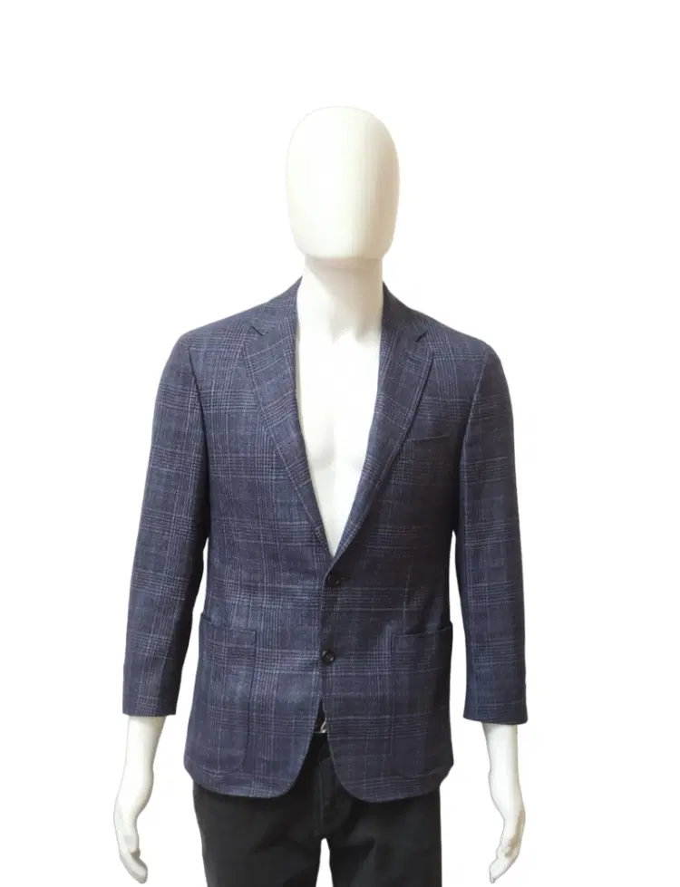 Canali Check Pattern Blazer-Hover-Image