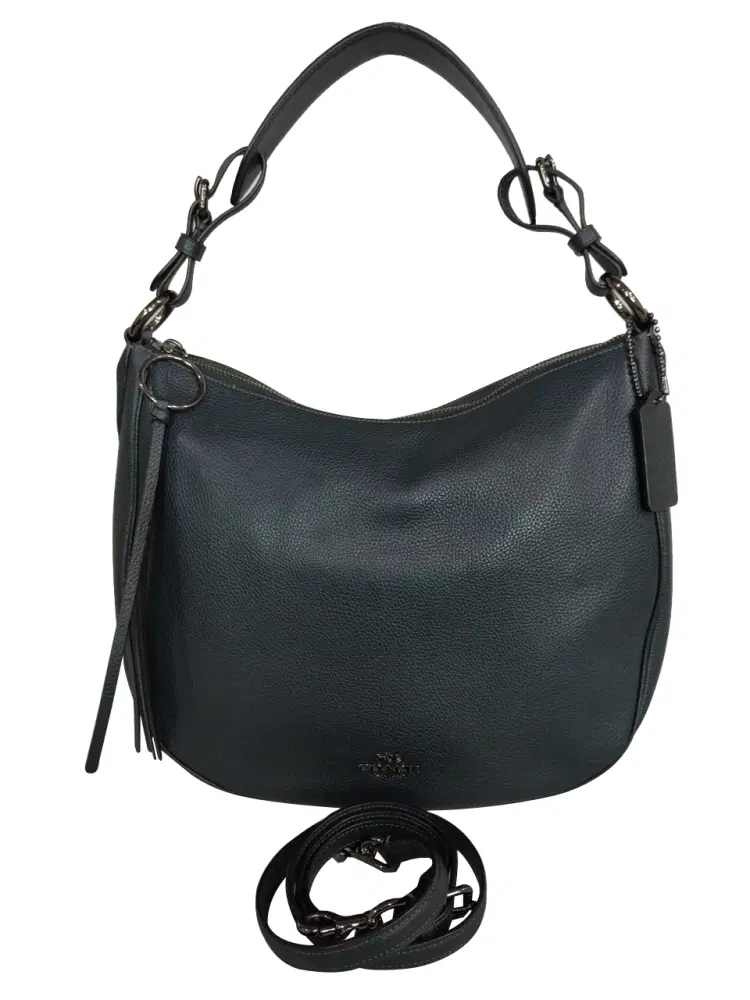 Coach Pebble Leather Elle Hobo Bag-Hover-Image