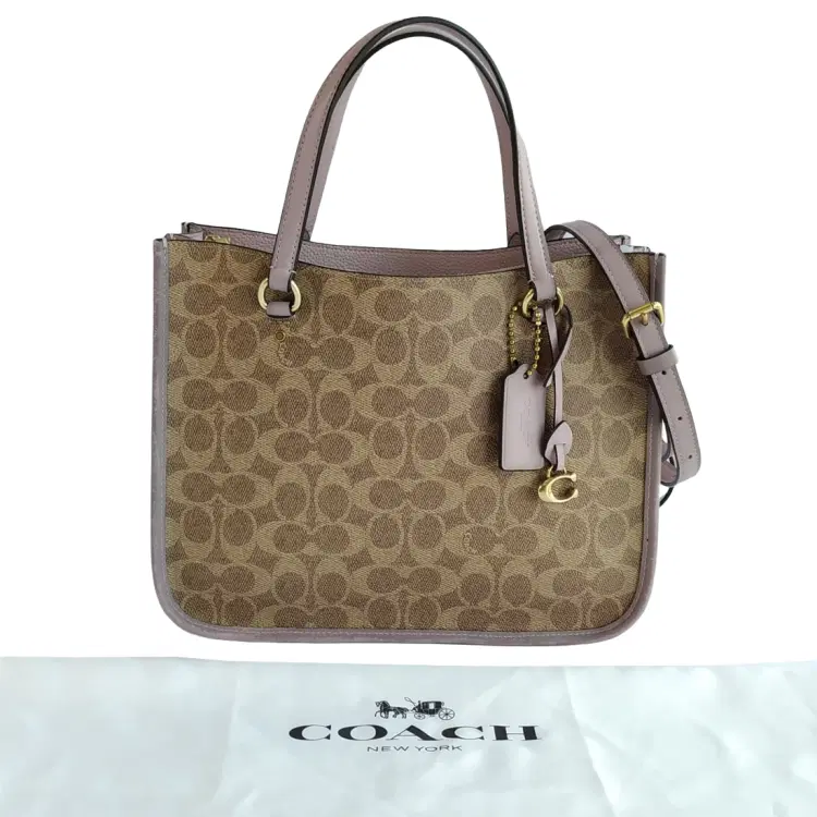 Coach Signature Canvas Tyler Carryall Tote-Hover-Image