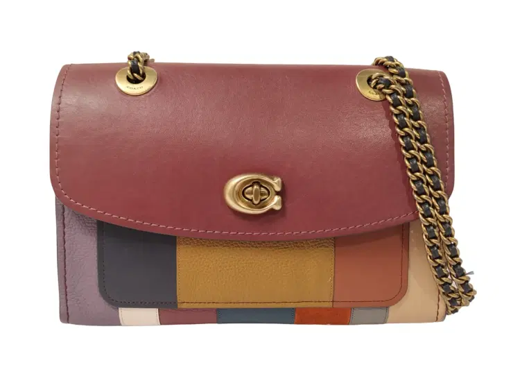 Coach Patchwork Stripe Parker Shoulder Bag-Hover-Image