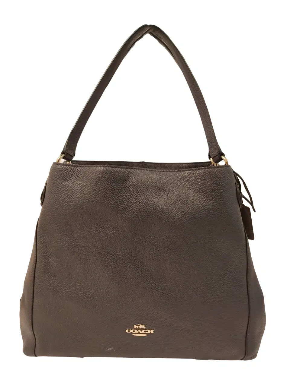 Coach Edie 31 Pebble Leather Shoulder Bag