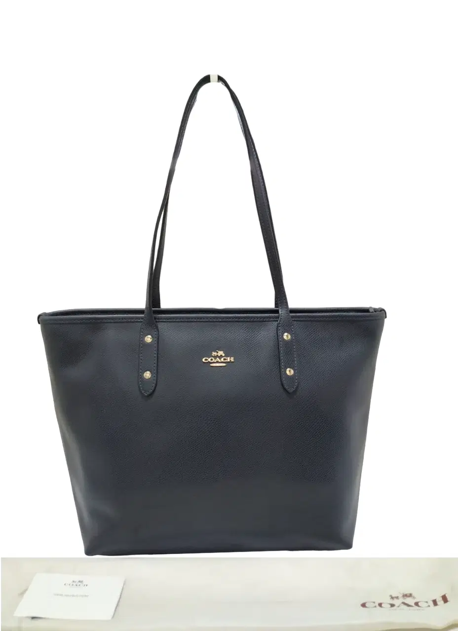 Coach City Blue Lether Tote