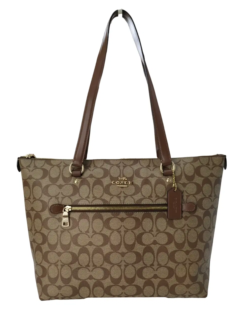 Coach Signature Canvas Gallery Tote