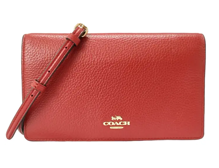 Coach Red Flap Crossbody Bag-Hover-Image