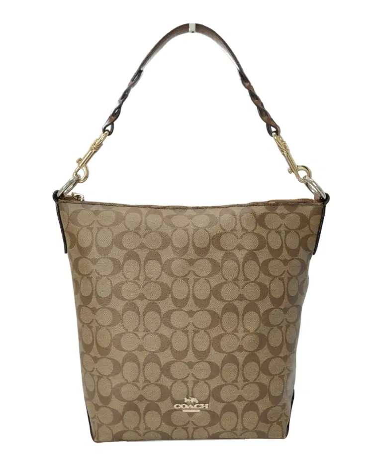 Coach Signature Canvas Abby Duffle Bag-Hover-Image