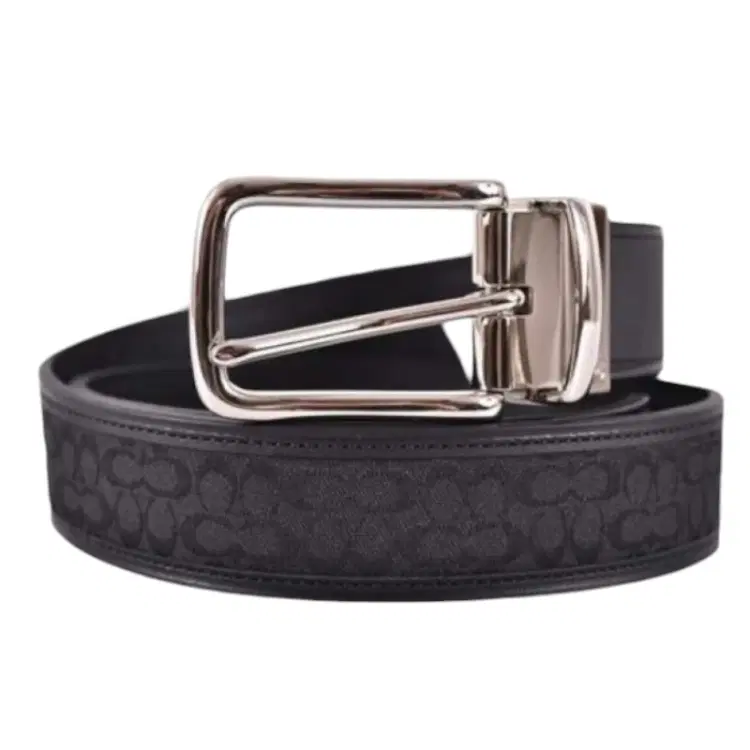 Coach F90107 Signature Reversible Belt-Hover-Image